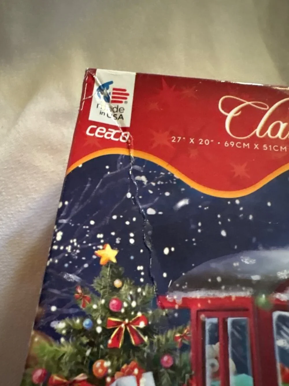 Train Scene Classic Christmas 1000-Piece Jigsaw Puzzle By Ceaco 27